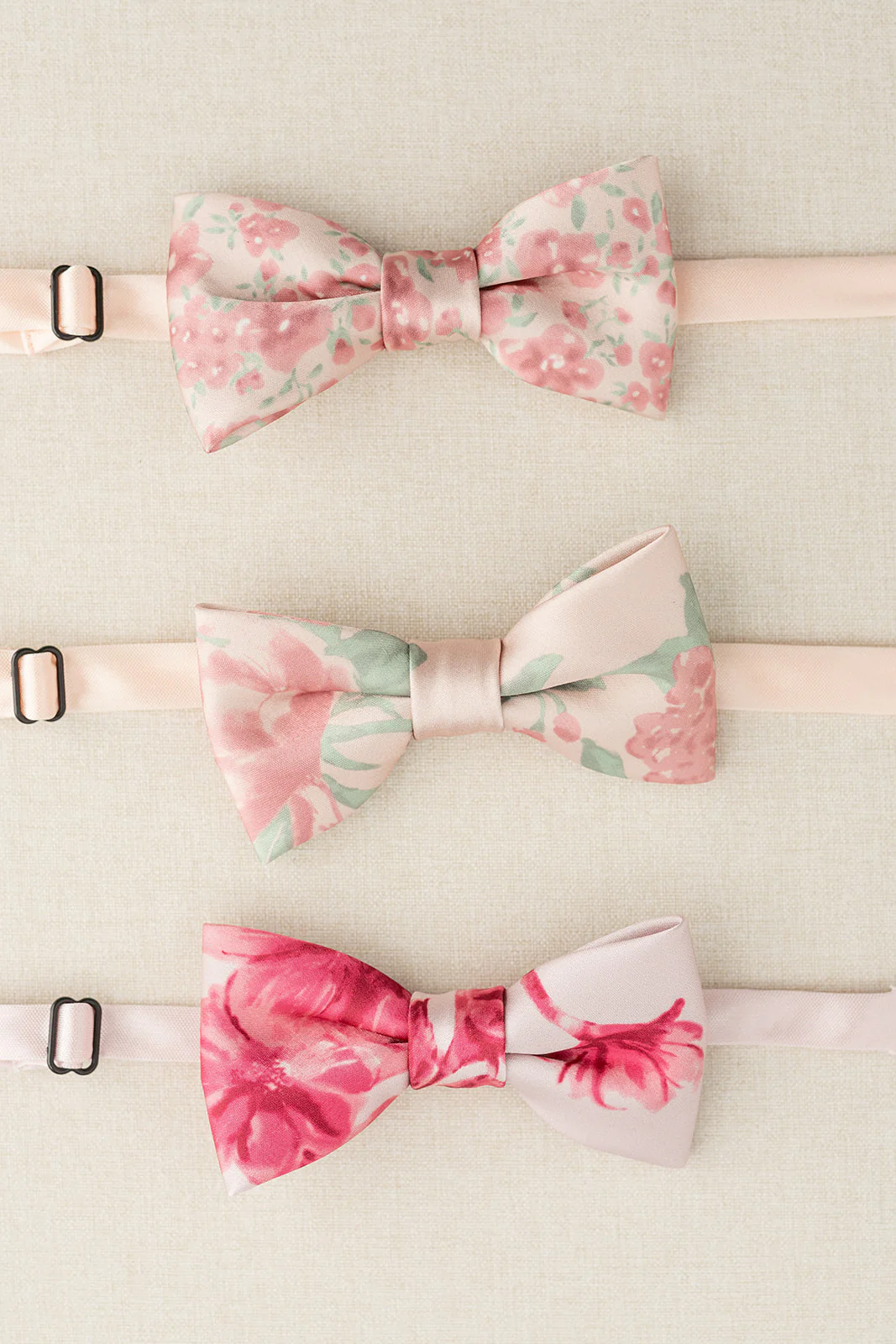 Kids Satin Floral Print Bowtie | Made To Order - Image 8