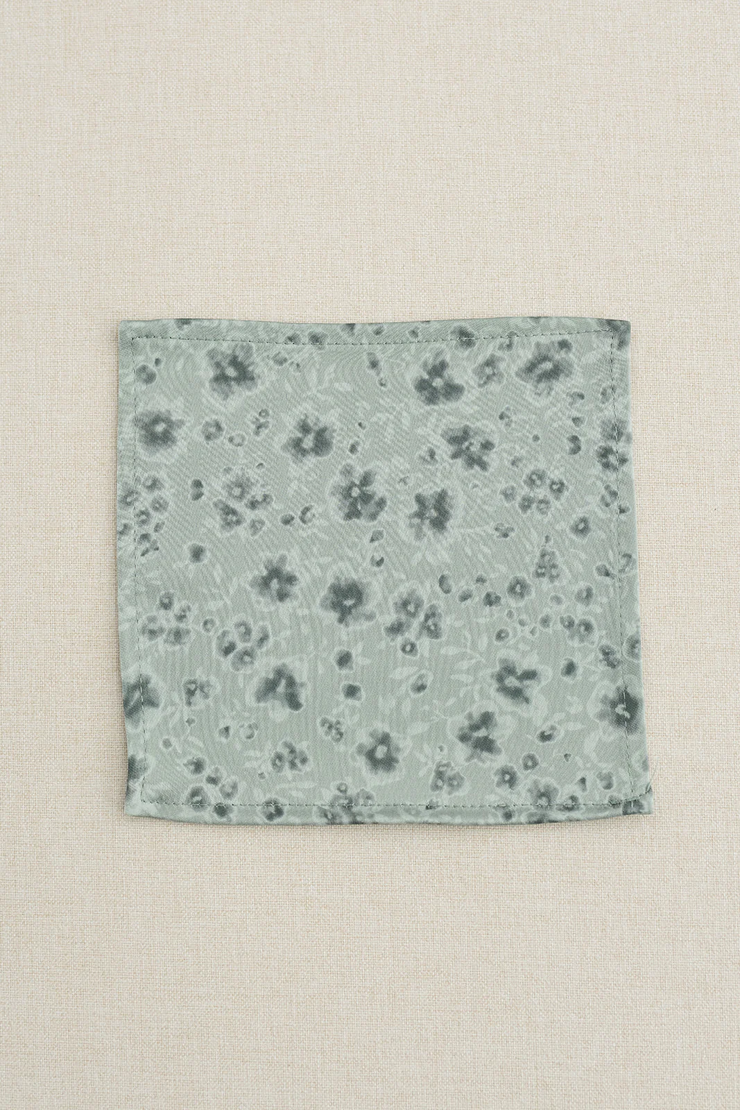 Kids Satin Floral Print Pocket Square | Made To Order - Image 2