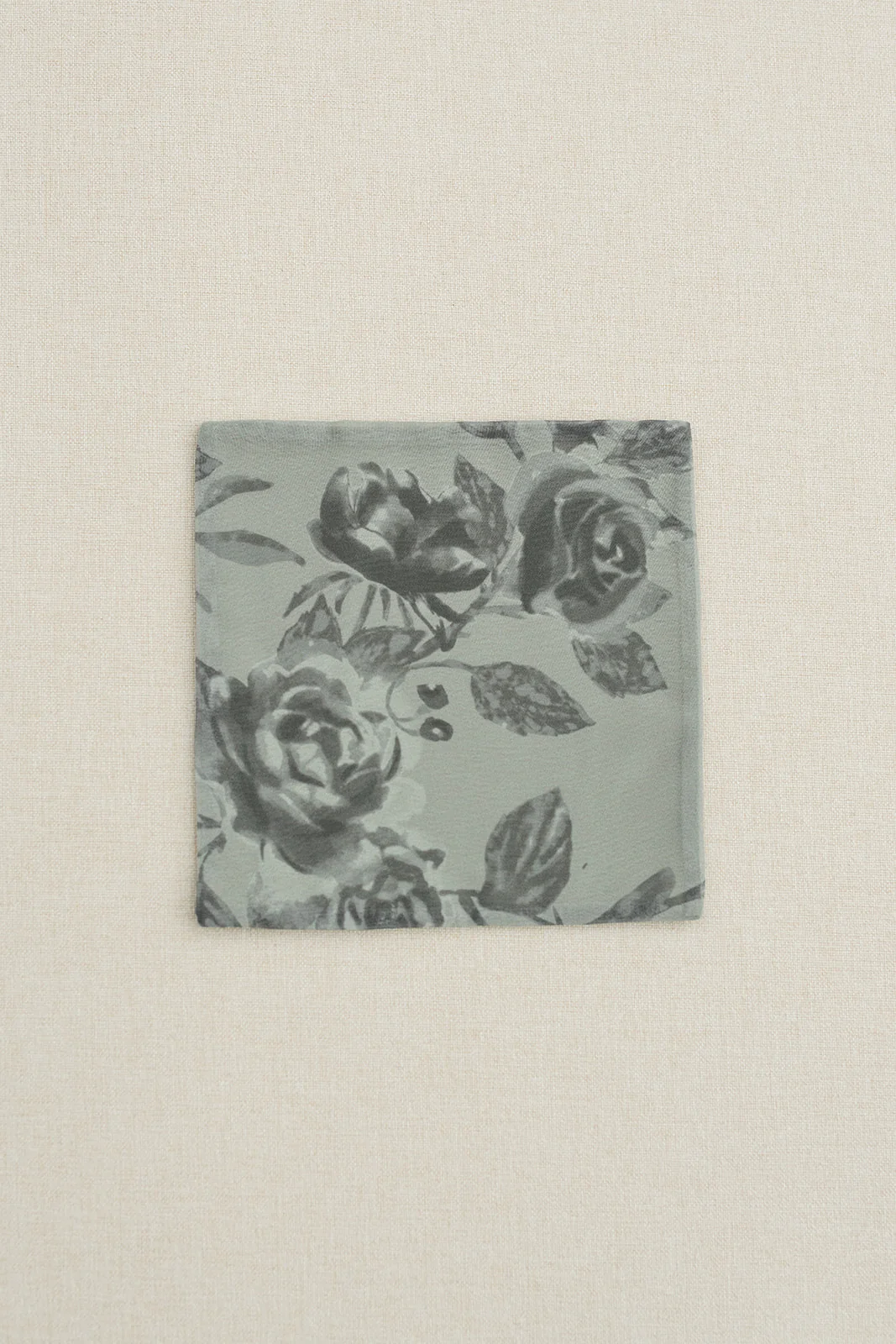 Kids Satin Floral Print Pocket Square | Made To Order - Image 3