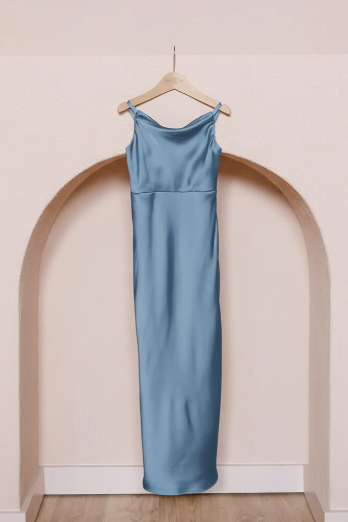 Kids Skye Satin Dress | Made To Order - Image 58