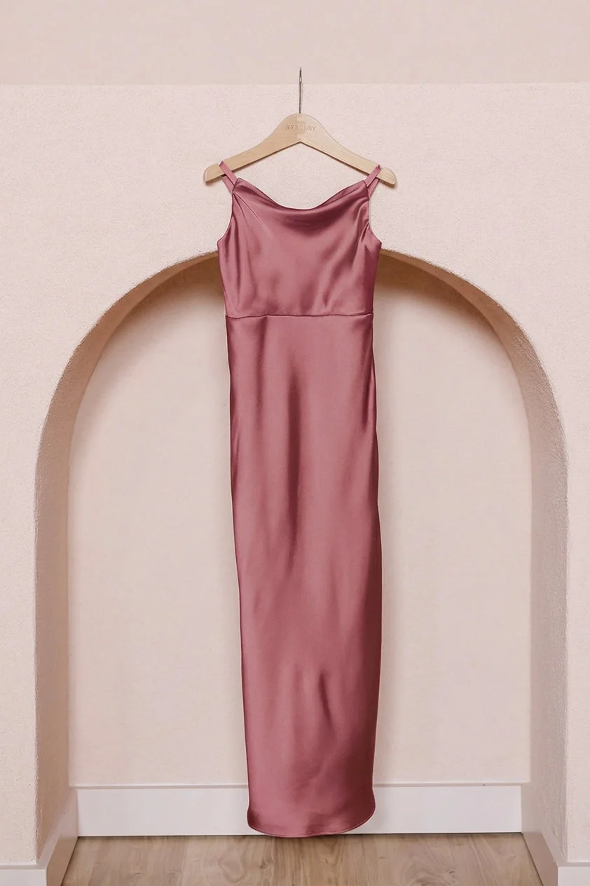Kids Skye Satin Dress | Made To Order - Image 63