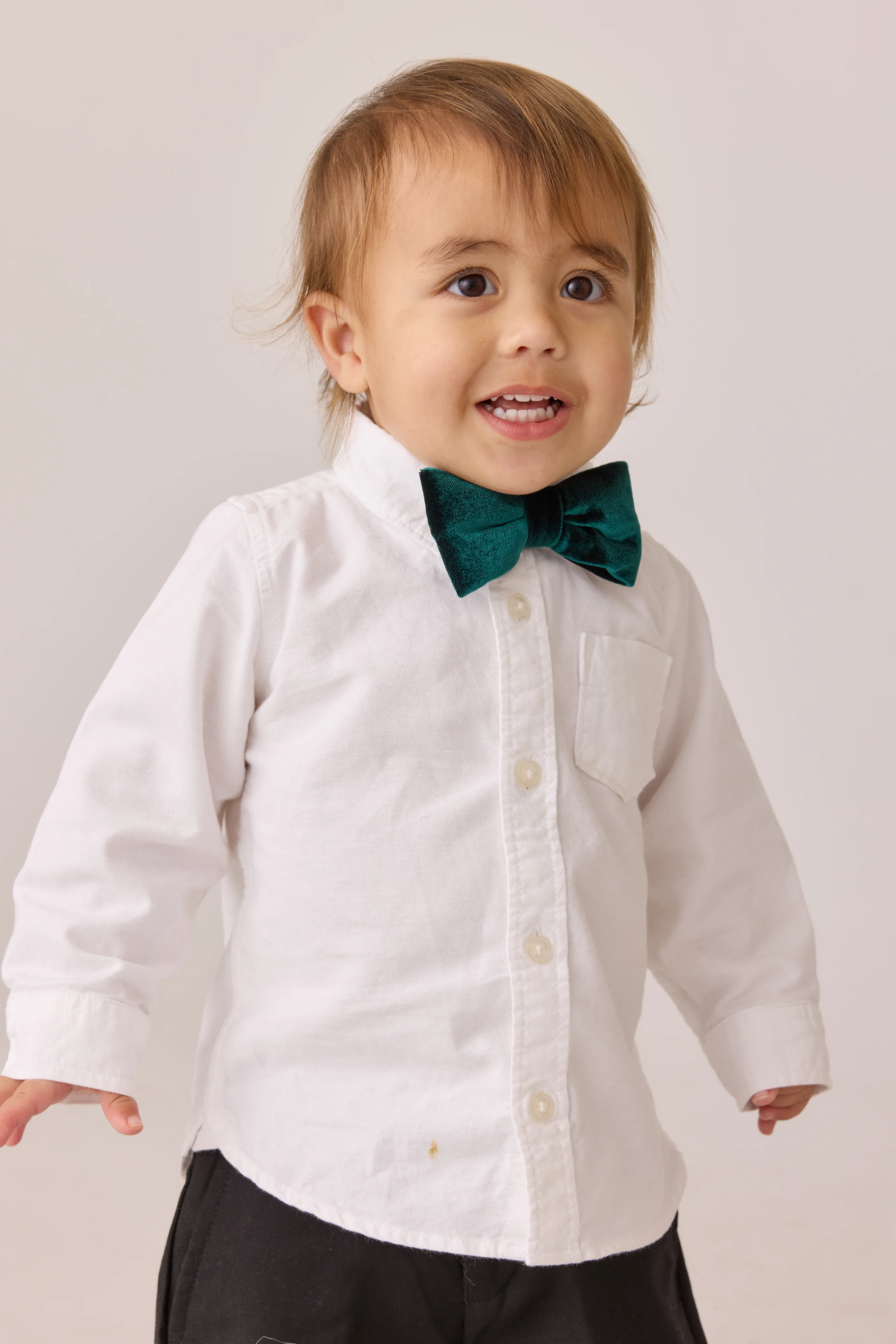 Kids Velvet Bowtie | Made To Order - Image 2