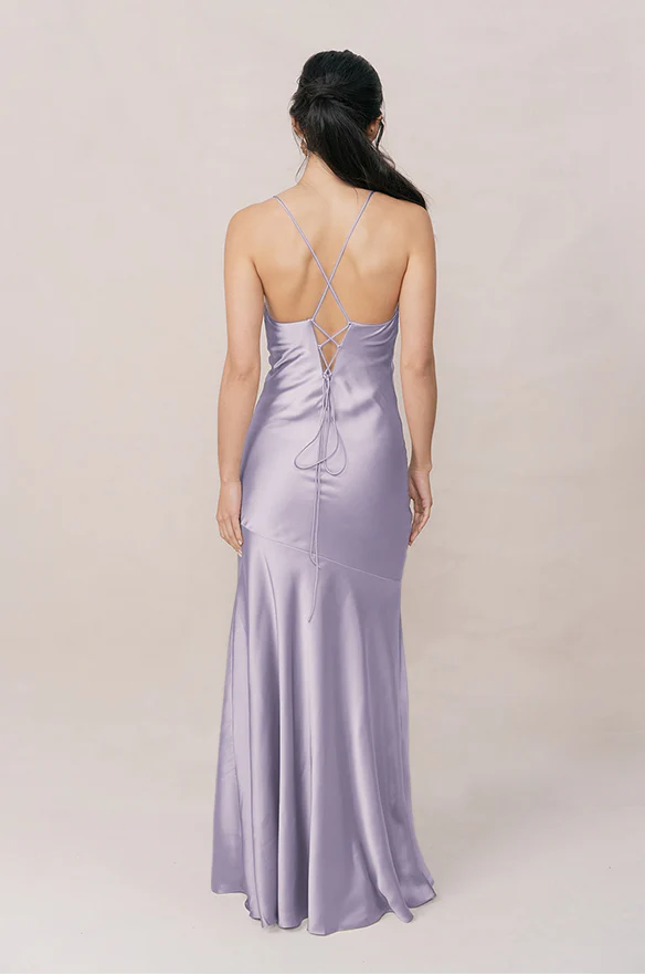 Kimora Satin Dress | Made To Order - Image 101