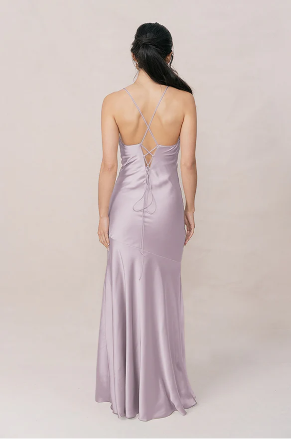 Kimora Satin Dress | Made To Order - Image 103