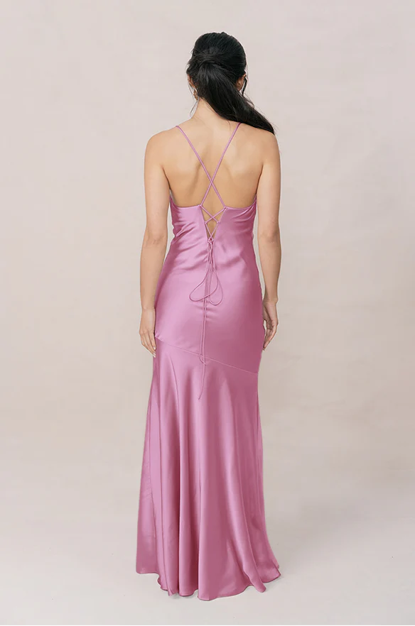 Kimora Satin Dress | Made To Order - Image 109