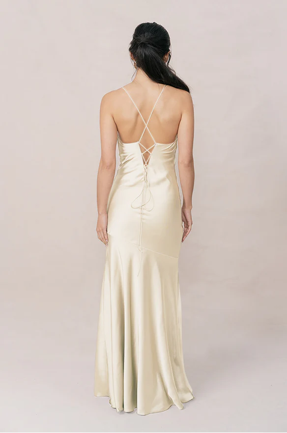 Kimora Satin Dress | Made To Order - Image 115