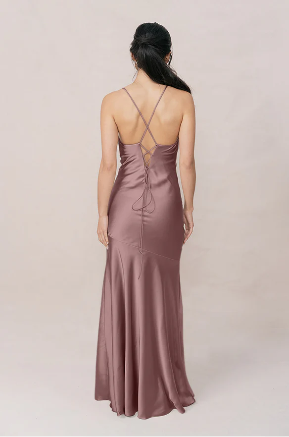 Kimora Satin Dress | Made To Order - Image 125