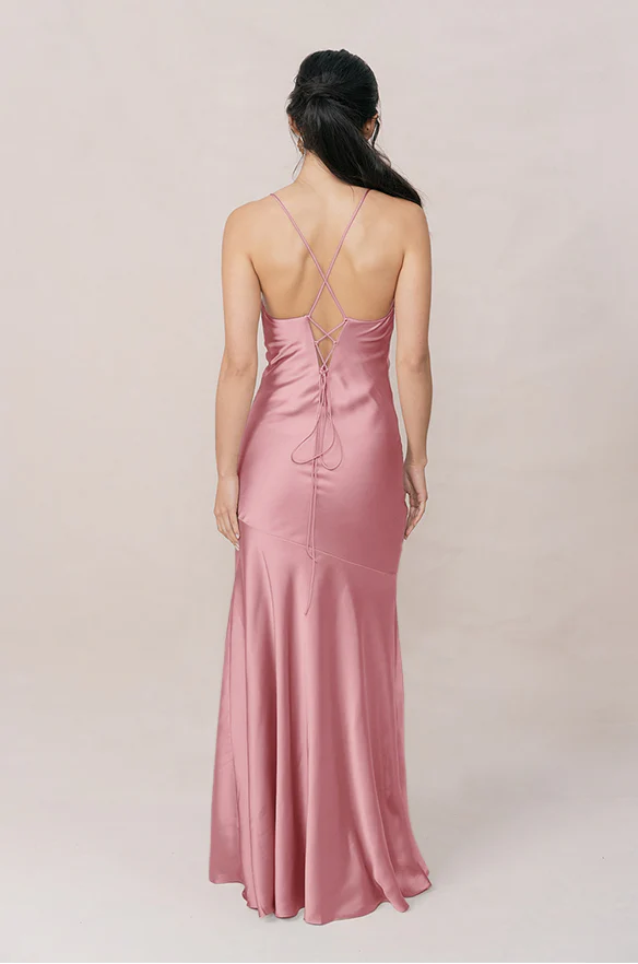 Kimora Satin Dress | Made To Order - Image 129