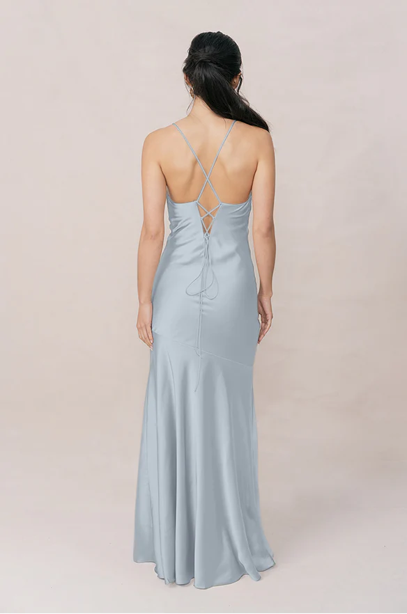 Kimora Satin Dress | Made To Order - Image 137