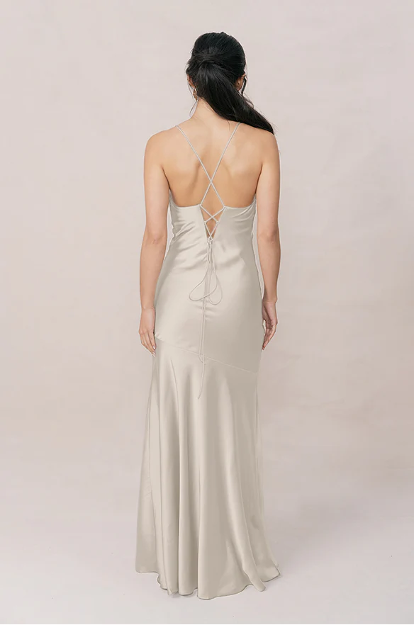 Kimora Satin Dress | Made To Order - Image 139