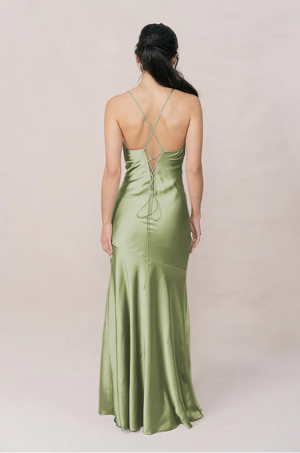 Kimora Satin Dress | Made To Order - Image 157