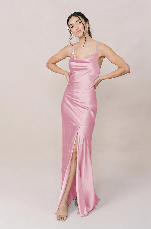Kimora Satin Dress | Made To Order - Image 158
