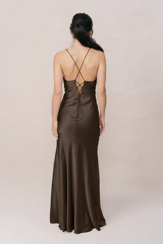 Kimora Satin Dress | Made To Order - Image 164