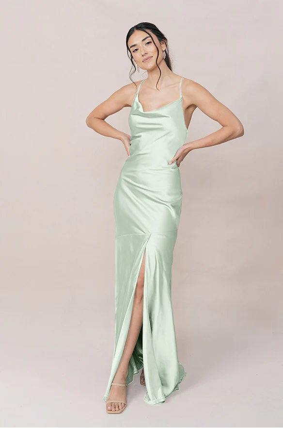Kimora Satin Dress | Made To Order - Image 4