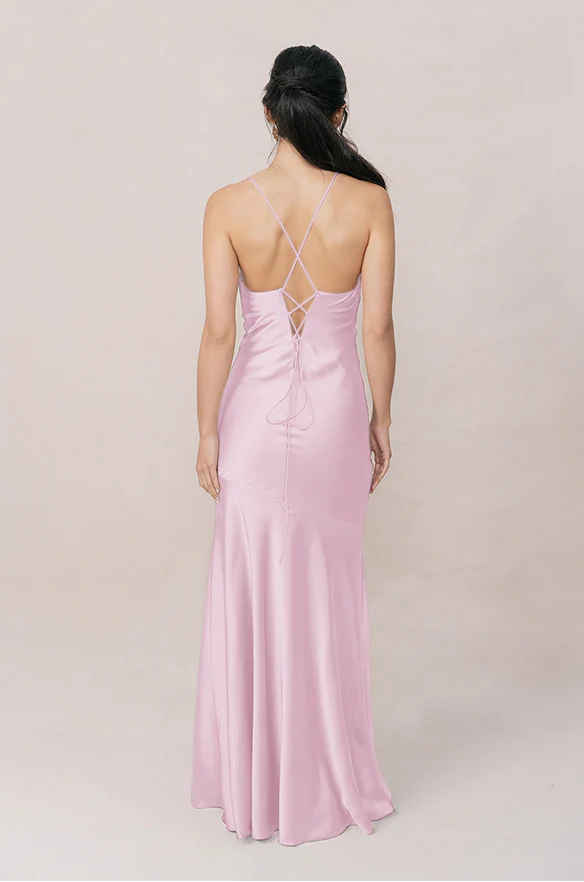 Kimora Satin Dress | Made To Order - Image 55