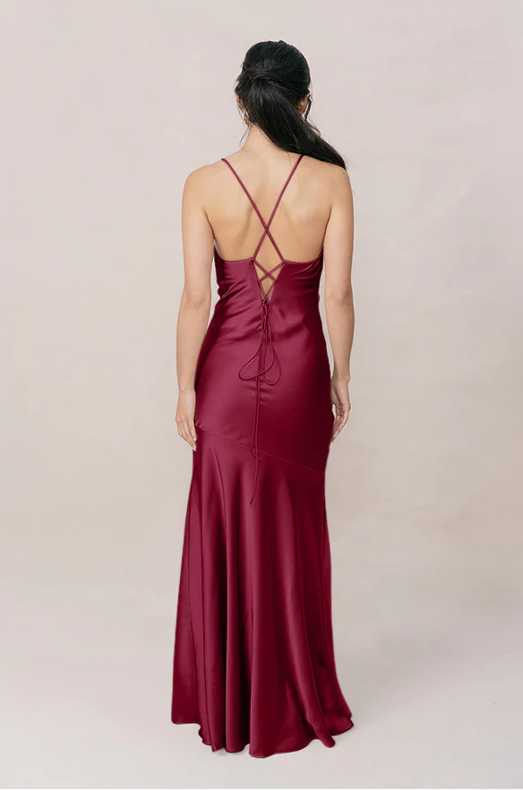 Kimora Satin Dress | Made To Order - Image 57
