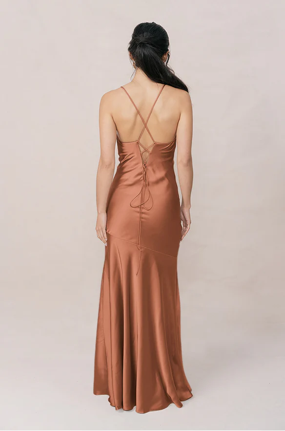 Kimora Satin Dress | Made To Order - Image 71