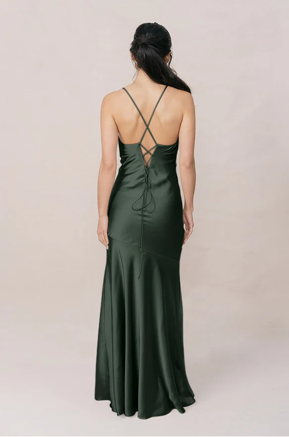 Kimora Satin Dress | Made To Order - Image 73
