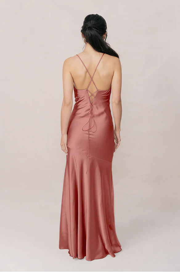 Kimora Satin Dress | Made To Order - Image 75