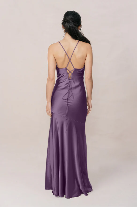 Kimora Satin Dress | Made To Order - Image 77