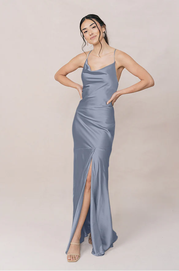 Kimora Satin Dress | Made To Order - Image 84