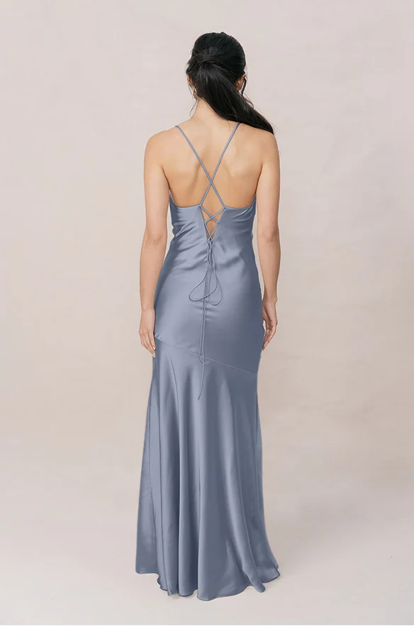 Kimora Satin Dress | Made To Order - Image 85