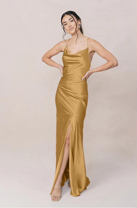 Kimora Satin Dress | Made To Order - Image 88