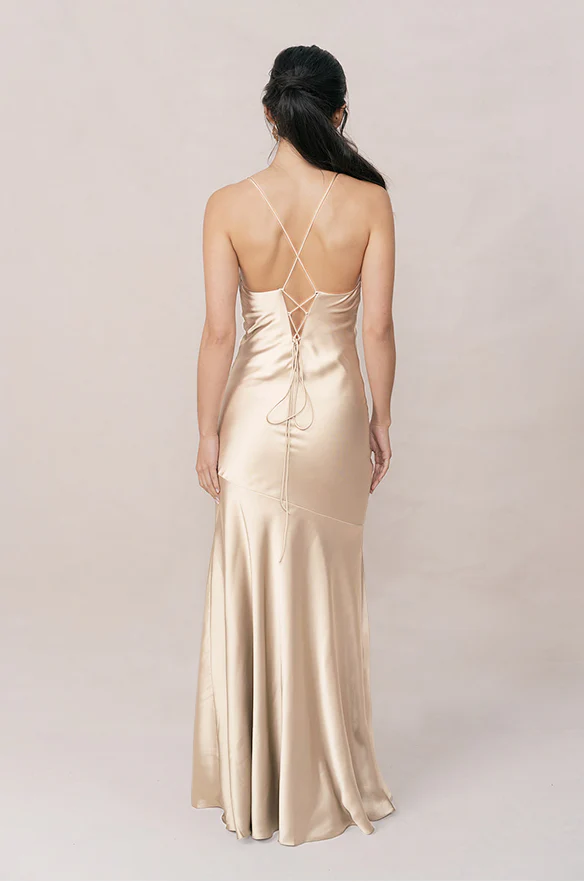 Kimora Satin Dress | Made To Order - Image 91