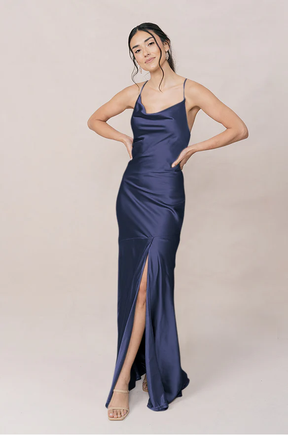 Kimora Satin Dress | Made To Order - Image 96