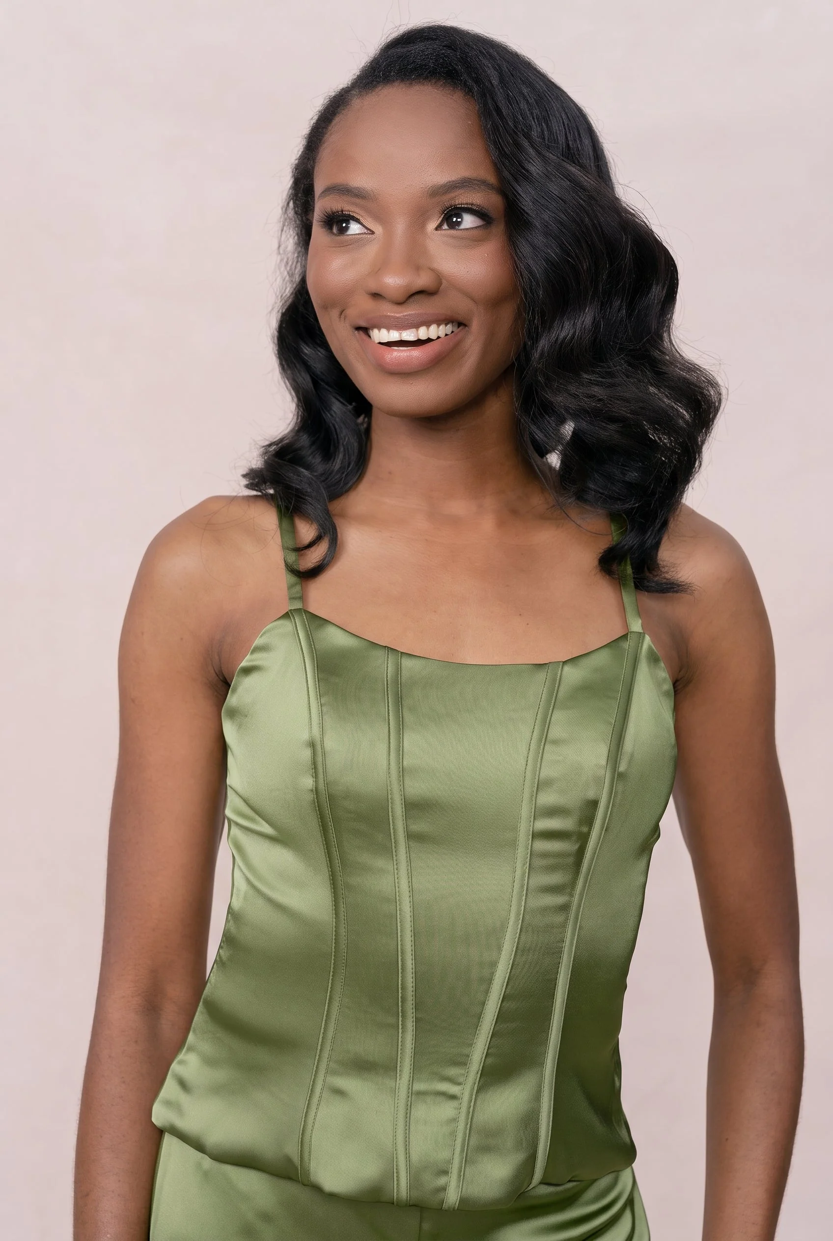 Lakin Satin Top | Made To Order - Image 119