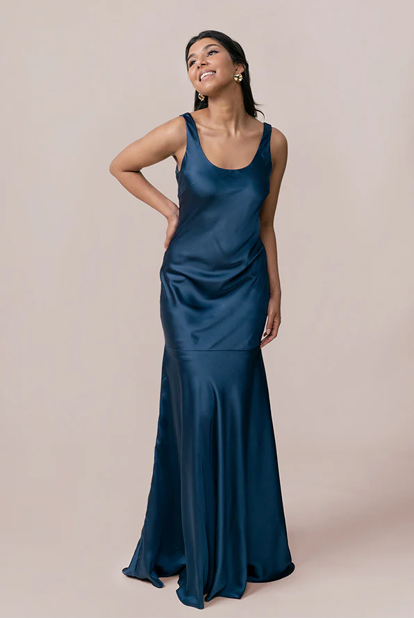 Lana Satin + Tulle Dress | Made To Order - Image 5