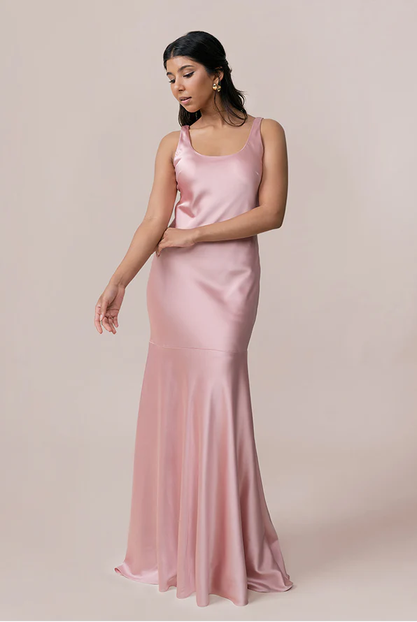 Lana Satin + Tulle Dress | Made To Order - Image 9
