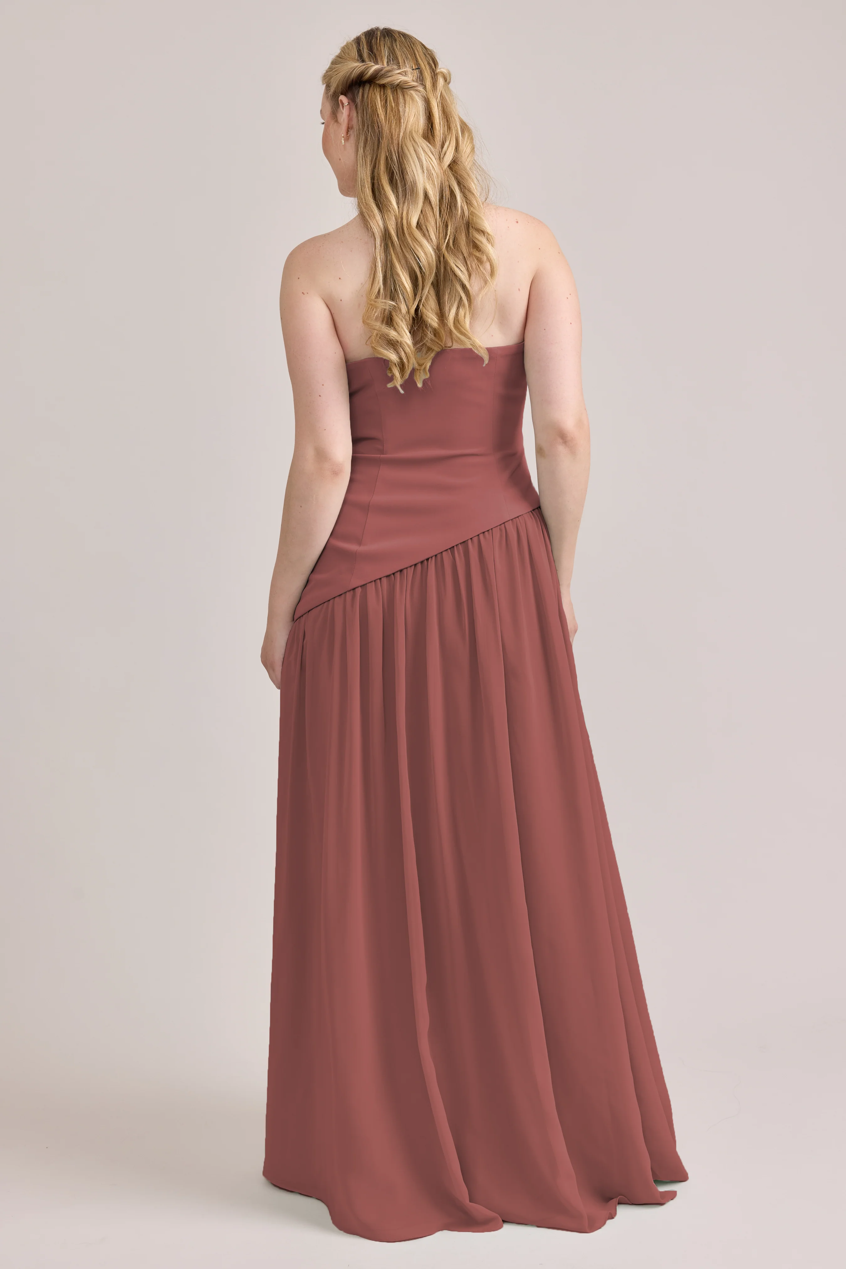 Lennox Crepe + Chiffon Dress | Made To Order - Image 10
