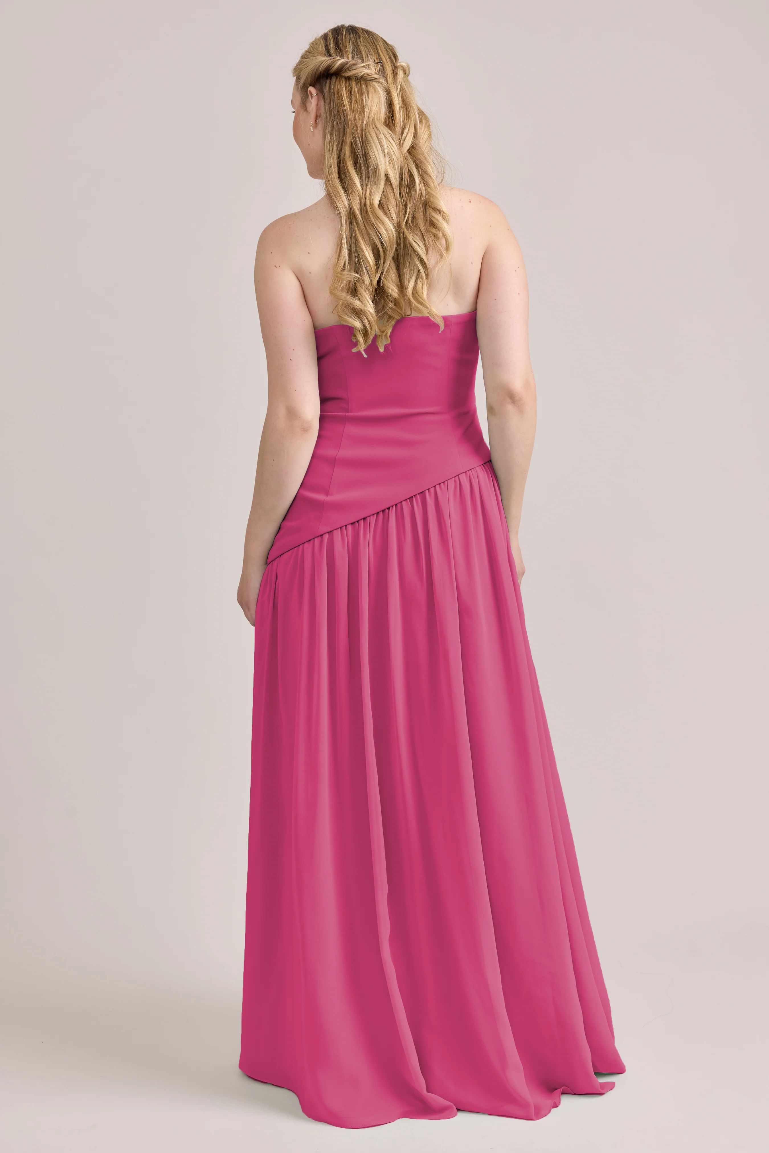 Lennox Crepe + Chiffon Dress | Made To Order - Image 18