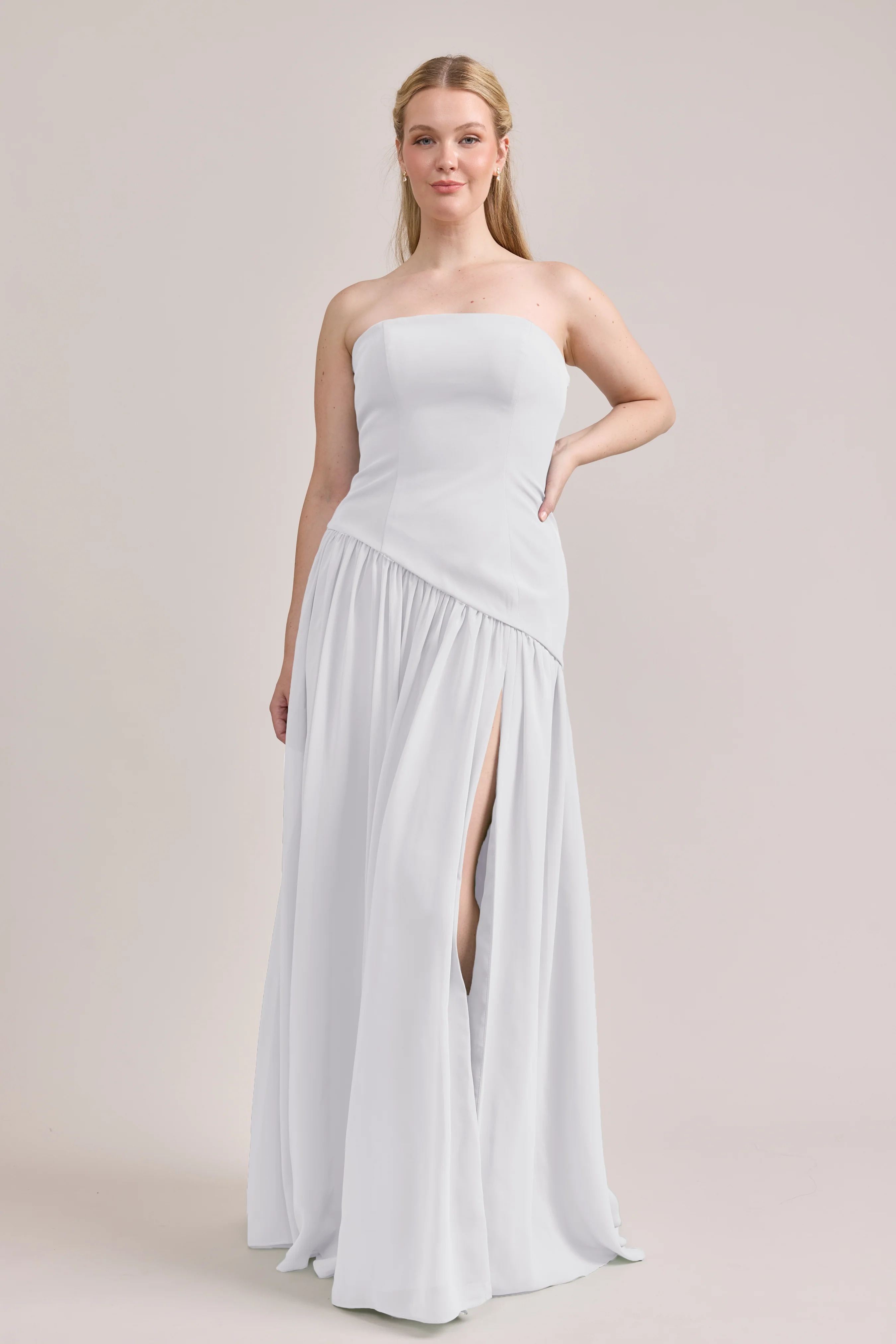 Lennox Crepe + Chiffon Dress | Made To Order - Image 33