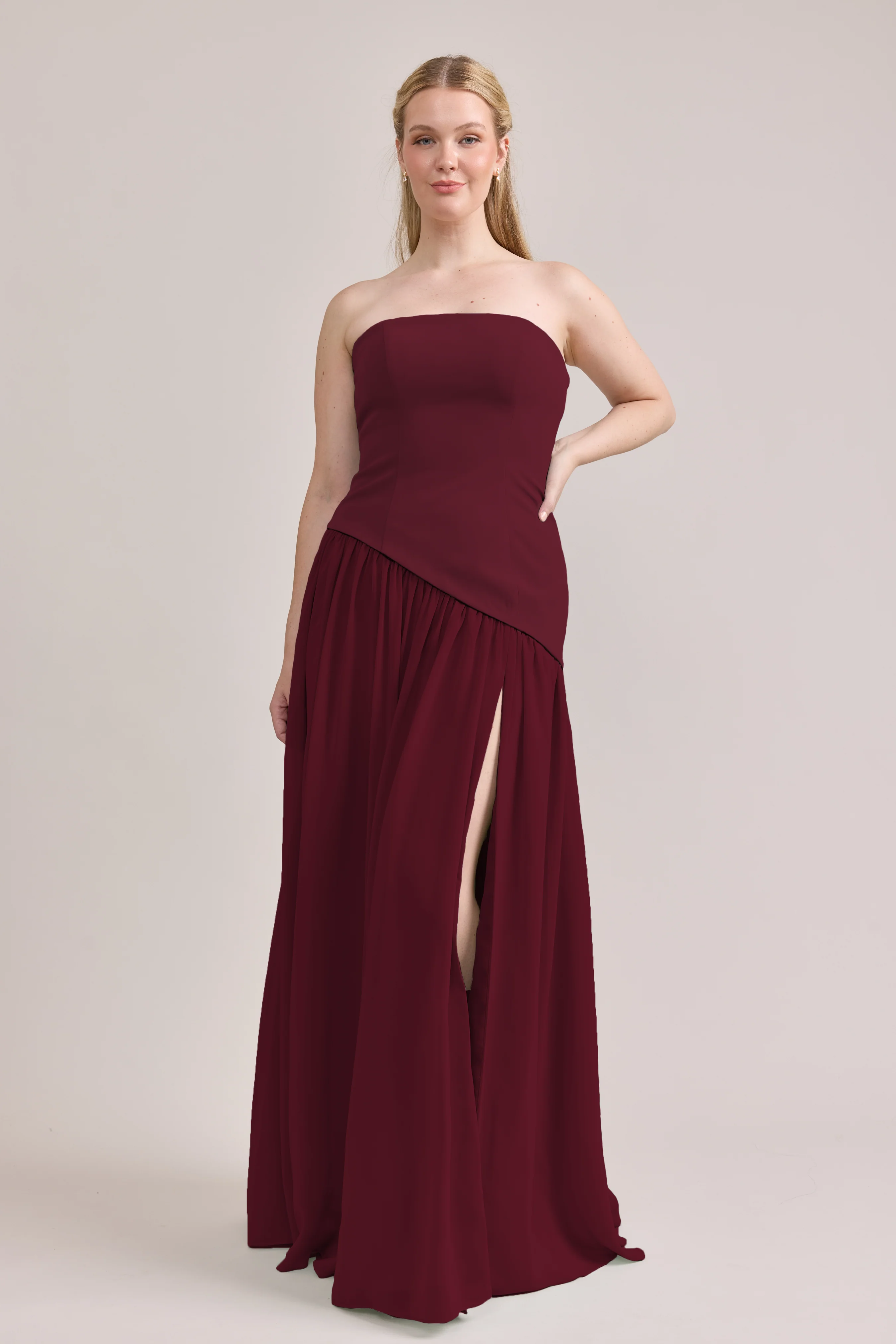 Lennox Crepe + Chiffon Dress | Made To Order - Image 7