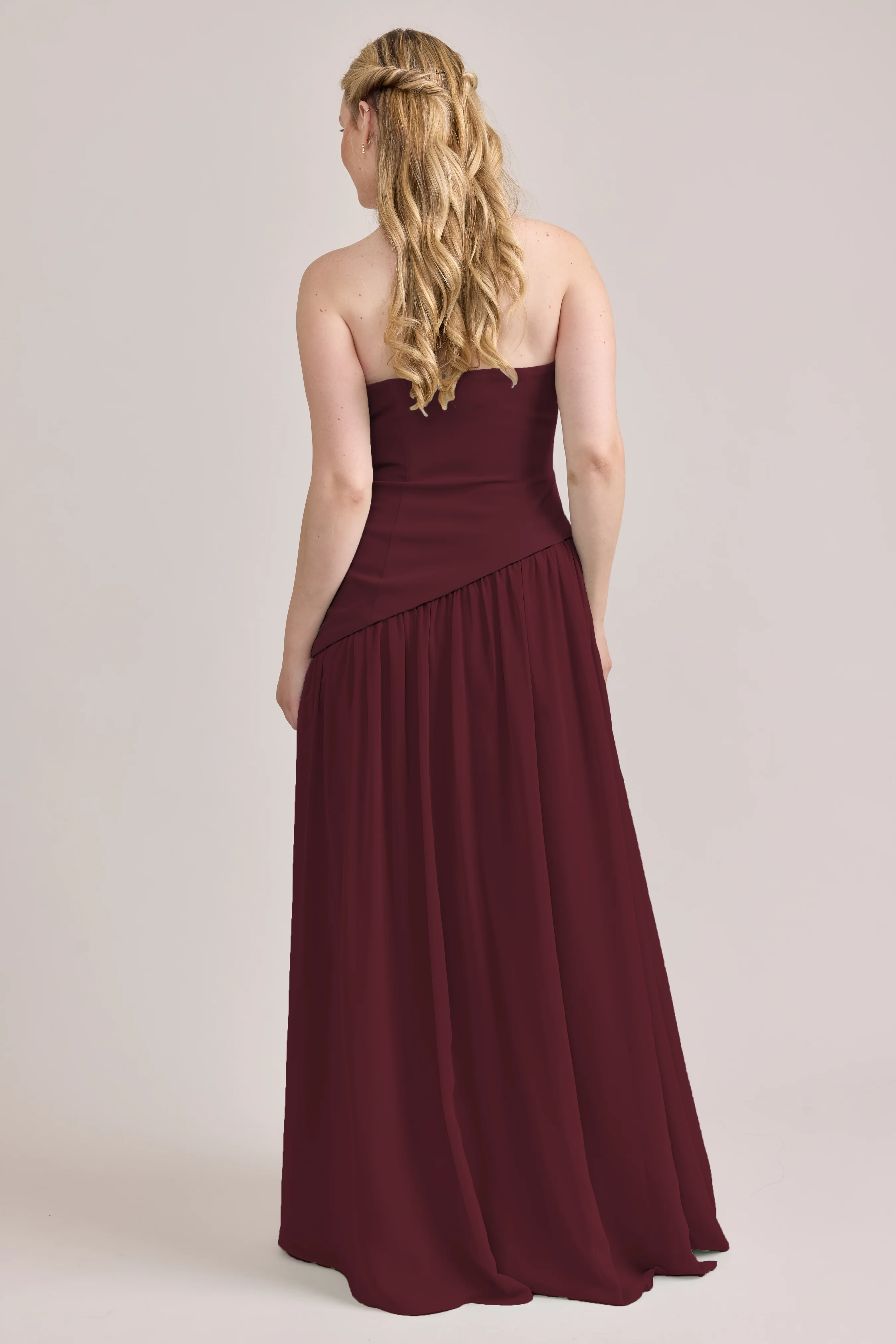 Lennox Crepe + Chiffon Dress | Made To Order - Image 8
