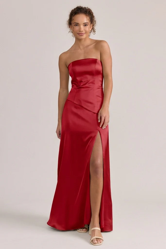 Lennox Satin Dress | Made To Order - Image 135