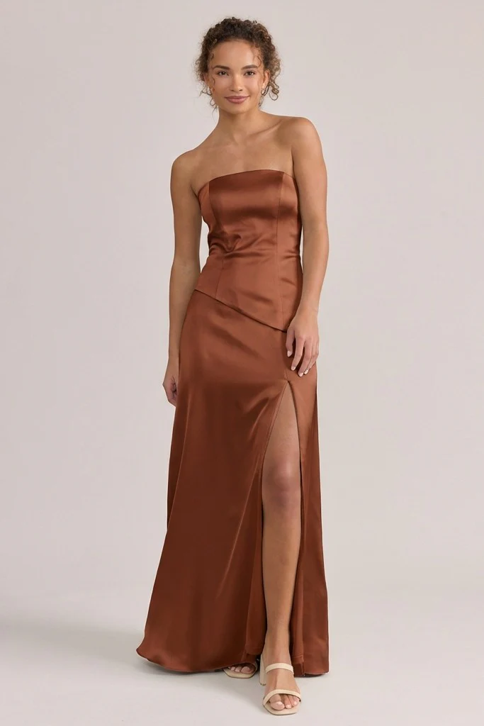 Lennox Satin Dress | Made To Order - Image 147