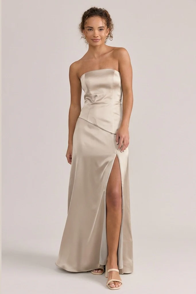 Lennox Satin Dress | Made To Order - Image 155