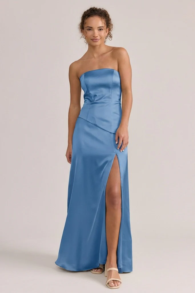 Lennox Satin Dress | Made To Order - Image 165