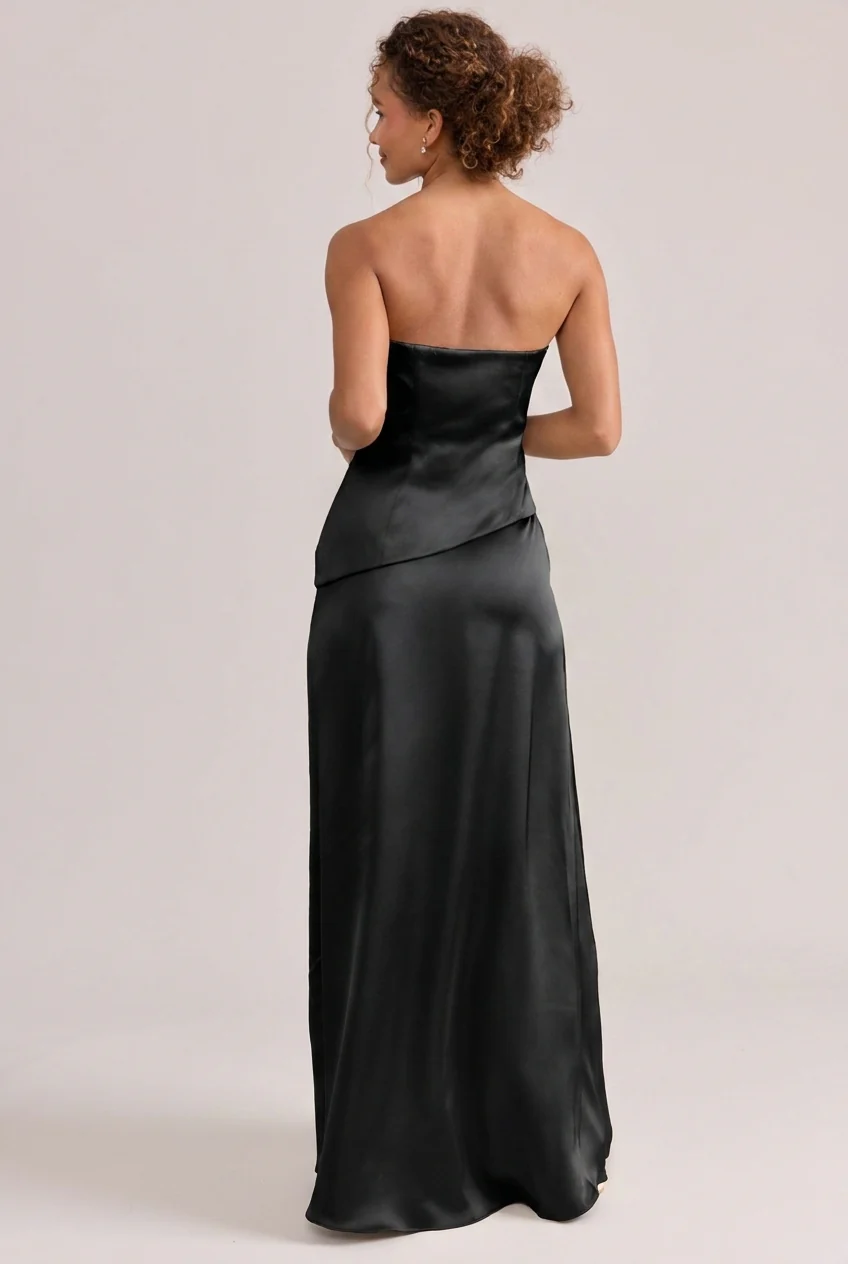 Lennox Satin Dress | Made To Order - Image 174