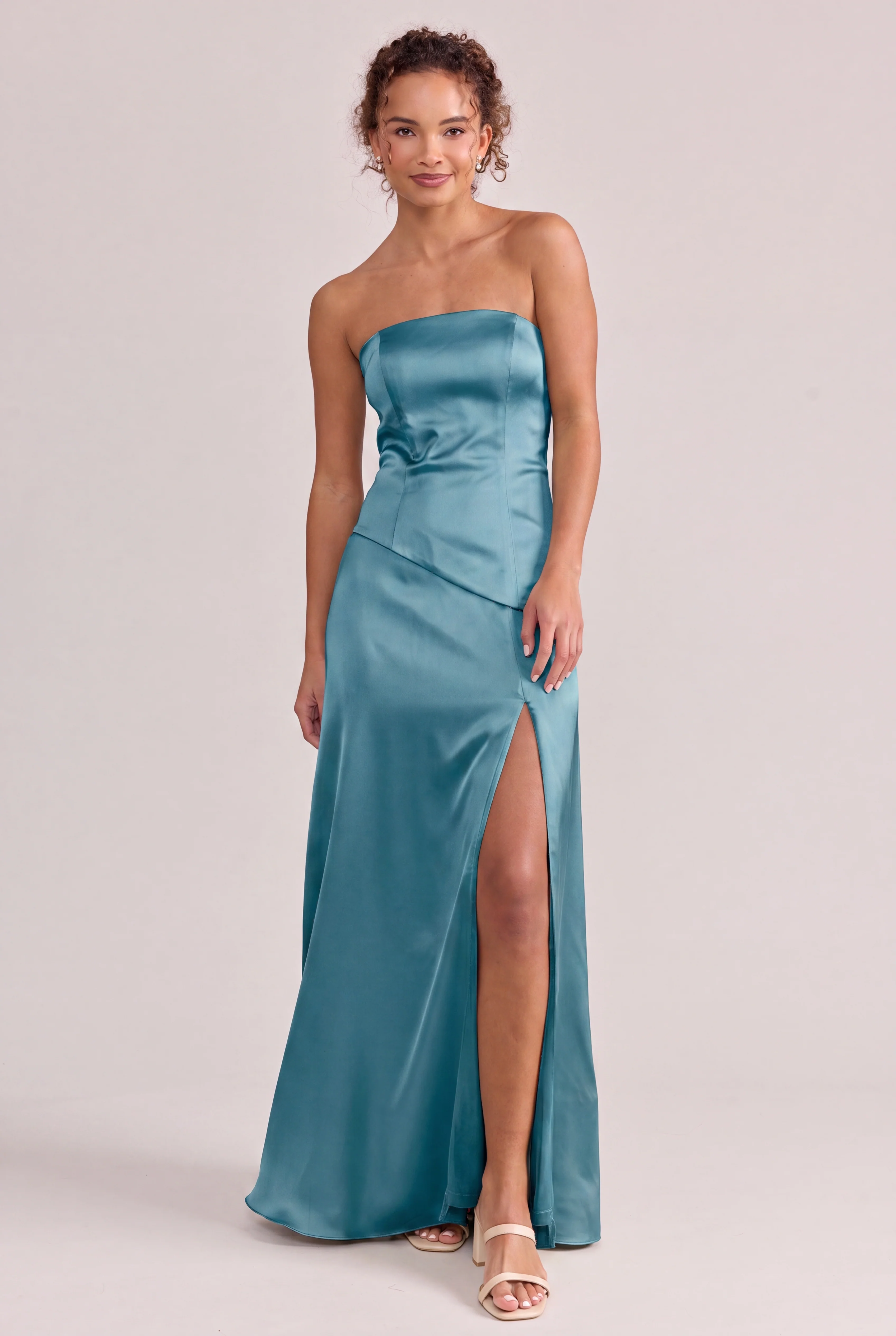 Lennox Satin Dress | Made To Order - Image 176