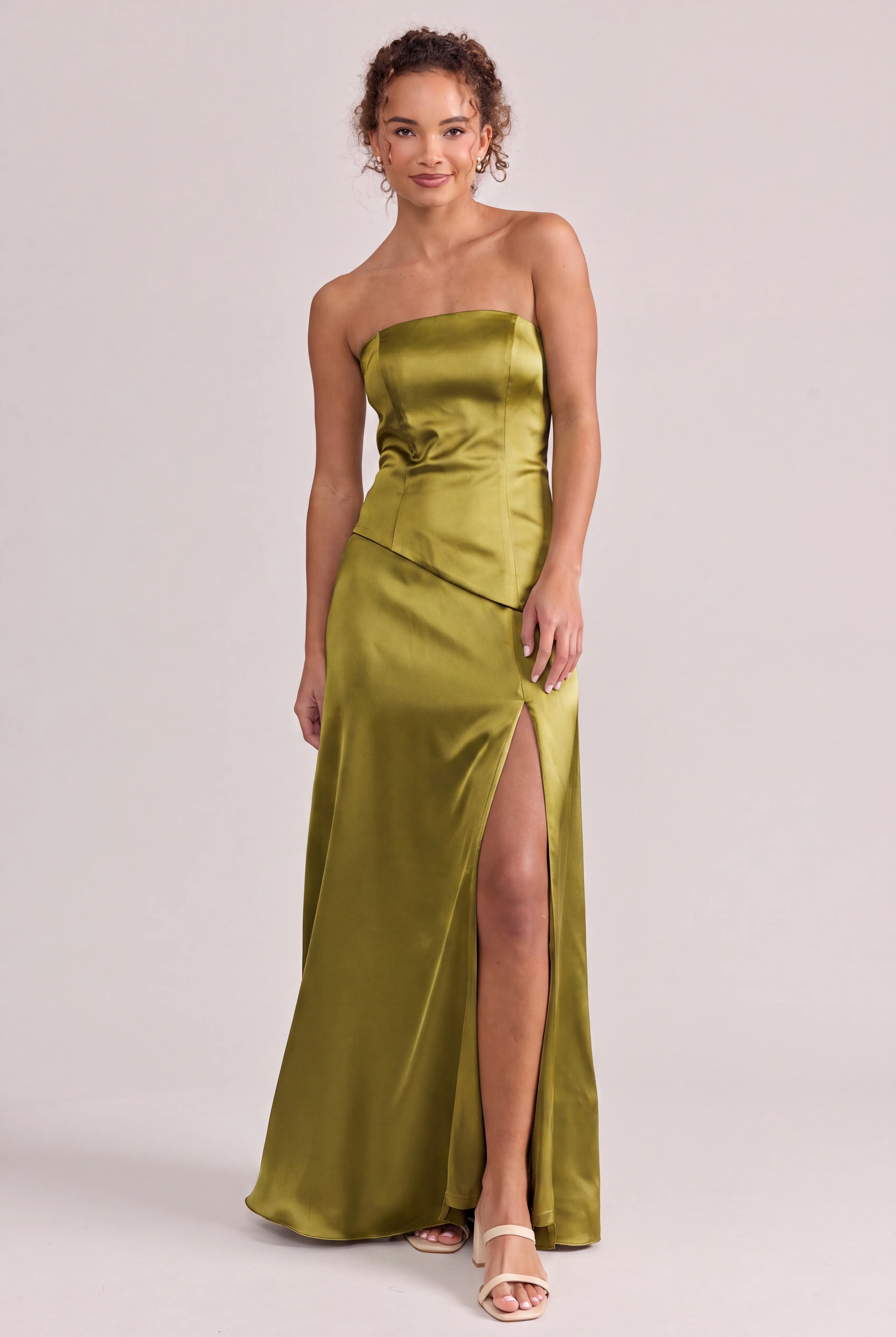 Lennox Satin Dress | Made To Order - Image 177