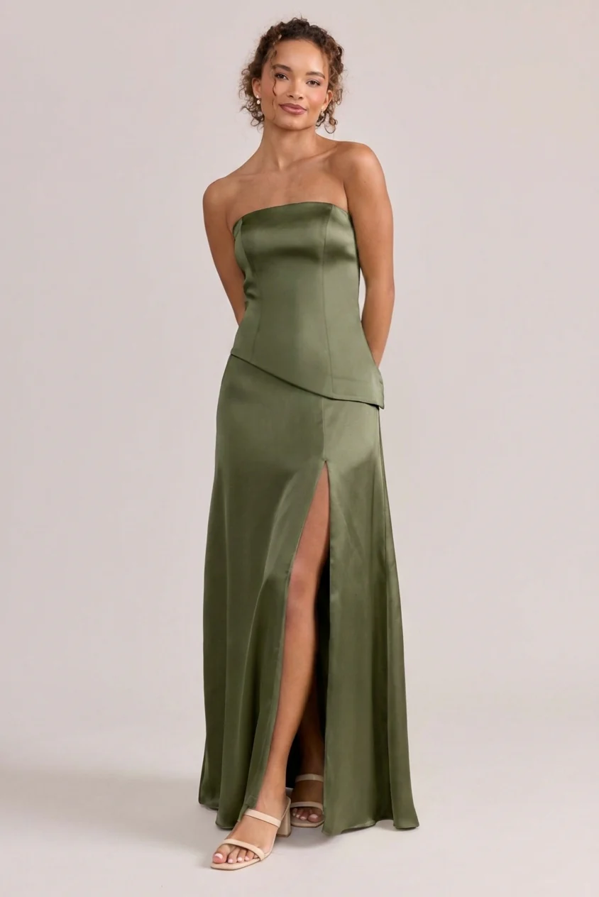 Lennox Satin Dress | Made To Order - Image 4