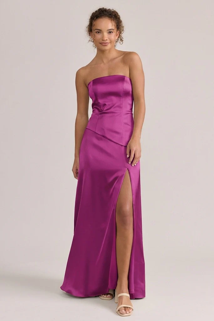 Lennox Satin Dress | Made To Order - Image 99