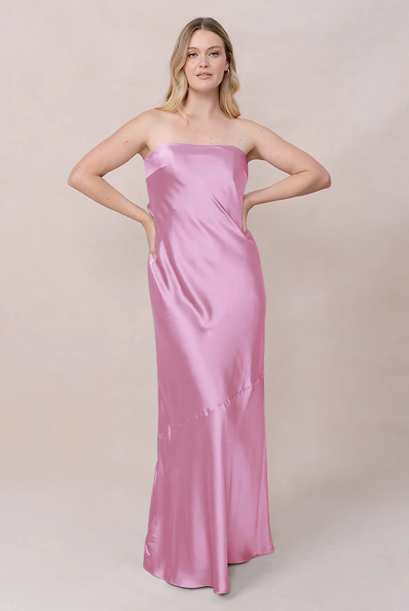 Leo Satin Dress | Made To Order - Image 111
