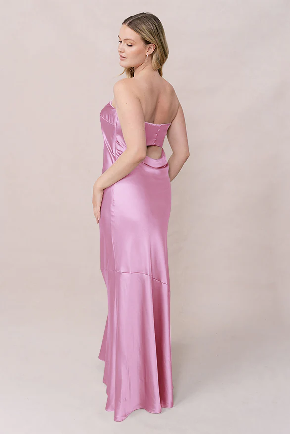 Leo Satin Dress | Made To Order - Image 112