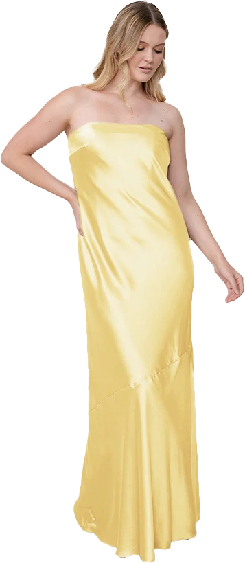 Leo Satin Dress | Made To Order - Image 165