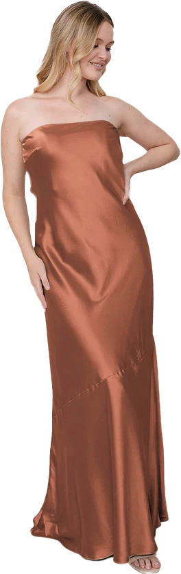 Leo Satin Dress | Made To Order - Image 24